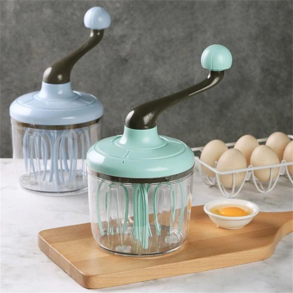 Lightweight Manual Whisk Rotary Handle Cream Mixer Multifunctional Hand Crank Beater Baking Tool