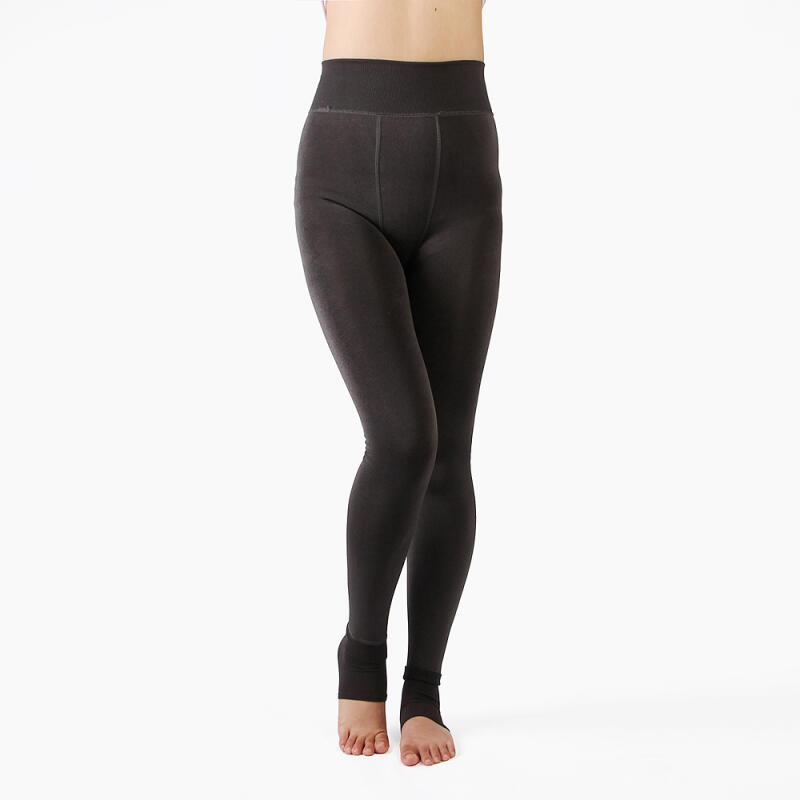 Rave Winter Fleece Leggings (Dark Gray)