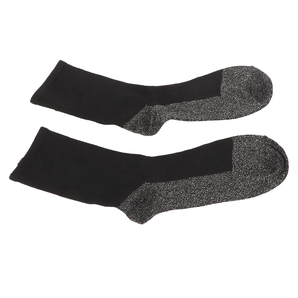 Selbsterwärmende Socken 35 Grad Celsius Aluminisierte Faser Thermosocken Warm Dick Beheizte Socken für Kaltes Wetter