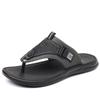 Men's Flip-flops 2025 Summer New Casual Slippers Fashion Leather Slippers for Men Outdoor Anti-Slip Flat Sandals Designer Slides