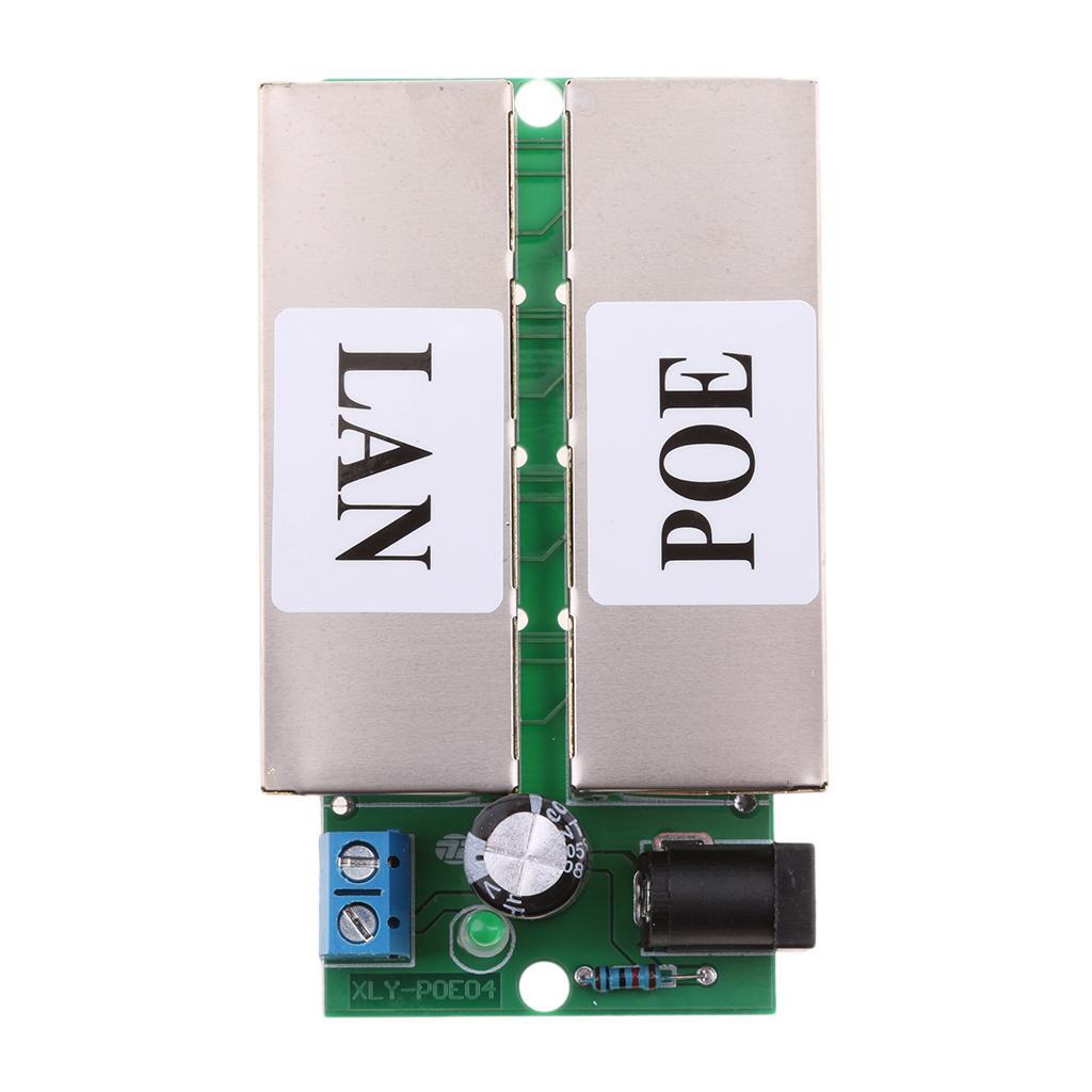 Webcam Supply Module Power Ethernet for Poe Black Bridge