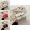 Gold Buckle Crossbody Bag For Women Summer Small Square Fashion Chain Shoulder Purse For Daily Use