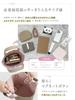 Encore Handbag Cute Genuine Leather Crossbody Shoulder Bag Mini Tote Bag Lightweight X Women's [Premium Leather, Two-Tone Design] 2-Way (Greige Pink)