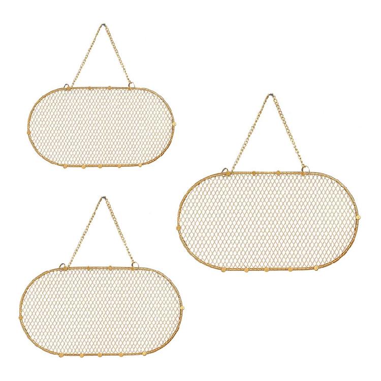 Hanging Earring Holder Wall Mounted Jewelry Organizer Earring Holder Grid Shape Display Earring Organizer