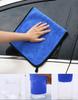 motorcyclMicrofiber Cleaning Towel Car Wash Thicken Soft Drying Cloth Car Body Washing Towels Double Layer Clean Rags 30/40/60cm