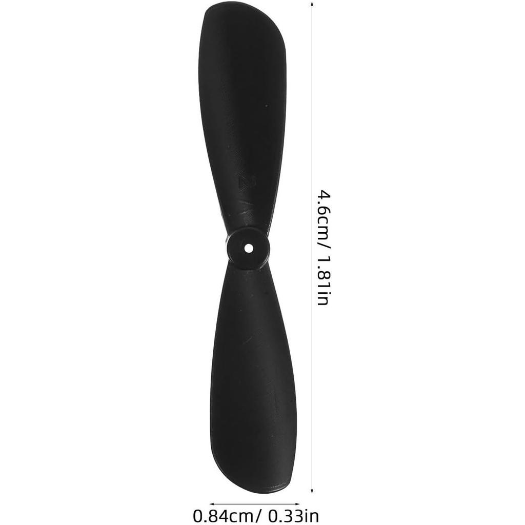 Luxshiny Plastic Propellers for RC 10 Lightweight Design for Stable Flight RC Airplane Replacement 2-Blade Airplanes, Pairs. Performance. Parts.