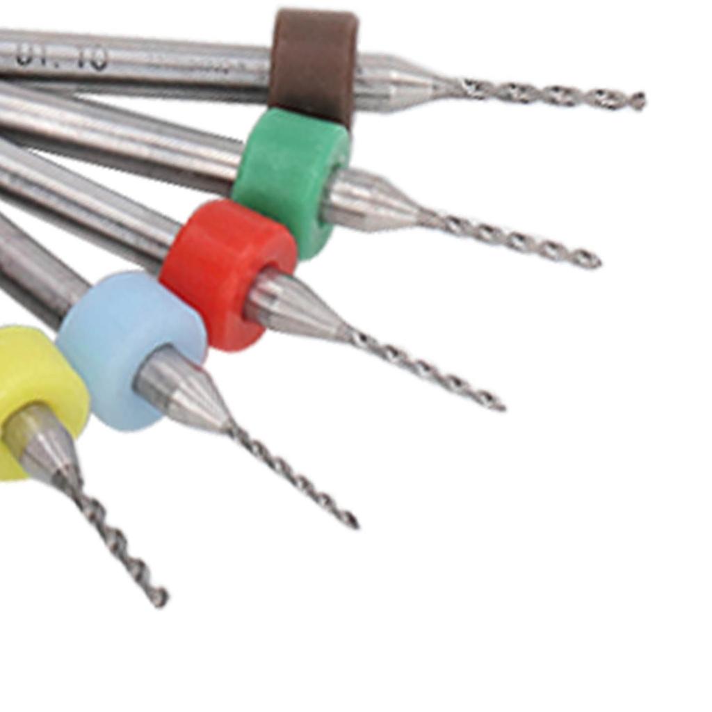 10 Pcs   Drill Bit Set 1Celsius8in Shank Tungsten Steel Strong Abrasion Resistance High Hardness Drill Bits