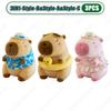 1-10PCS Cute Kapybara Plush Toy Summer Beach Kapybara Plush Ornament Christmas Gift Plush Toy Holiday Birthday Party Gift