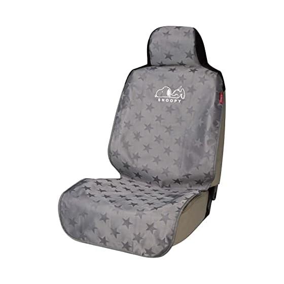 BONFORM Seat Cover Snoopy Star Snoopy Waterproof 1 Front Seat Gray 4079-10GY