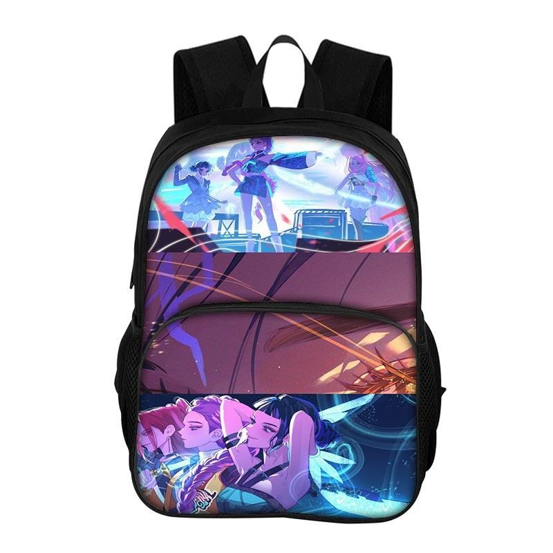 Hunter Witch Group Kpop Backpack With Breathable Polyester Durable Material For School Students