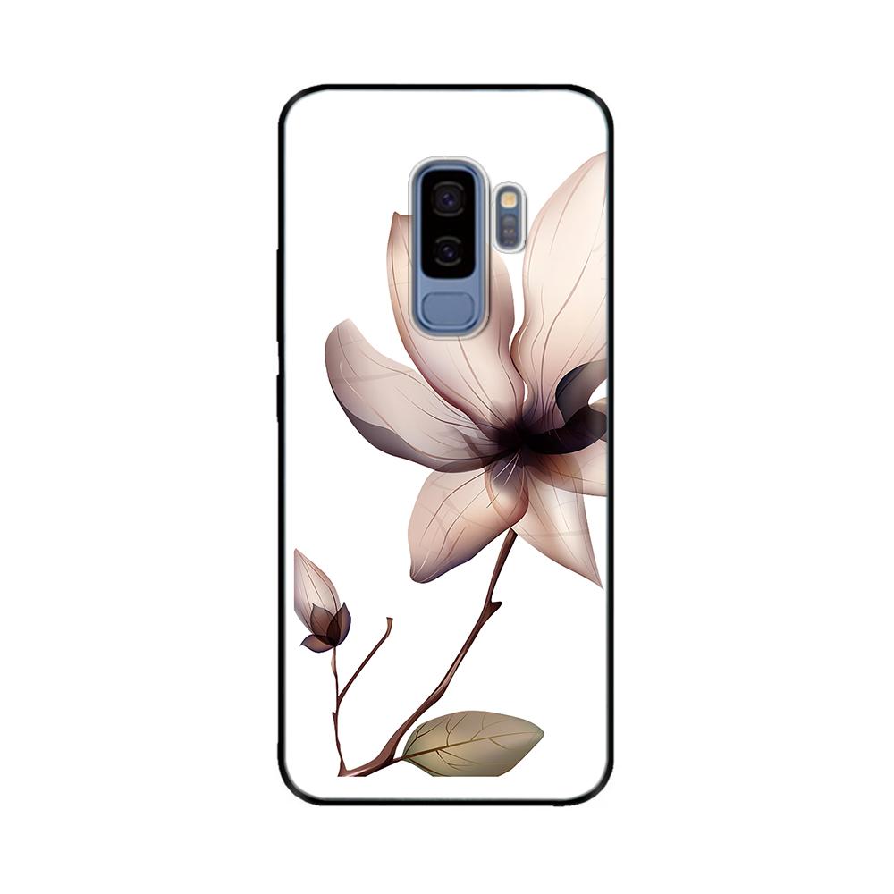 For Samsung Galaxy S9 Case Mobile Phone TPU Silicone Protective Cover for Samsung S9 Plus S9+ S 9 Back Cover Paintted Bumper