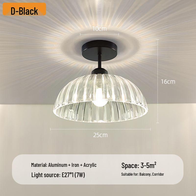 Nowoczesna Minimalistyczna Lampa Sufitowa w Kształcie Kwiatu do Korytarza, Klatki Schodowej, Balkonu lub Foyer