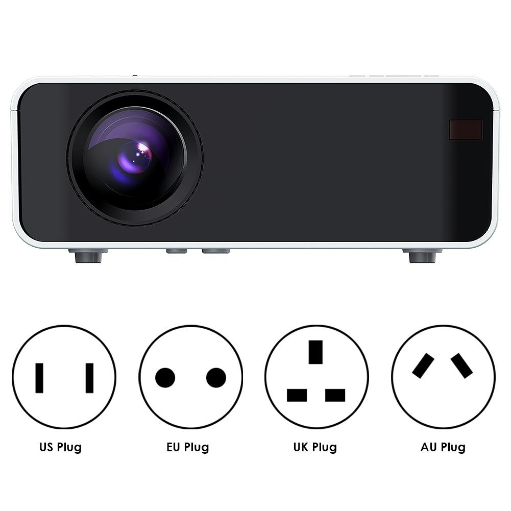 Buy HD Bluetooth Portable LED Projector 1280x720 USB Home Theater for ...