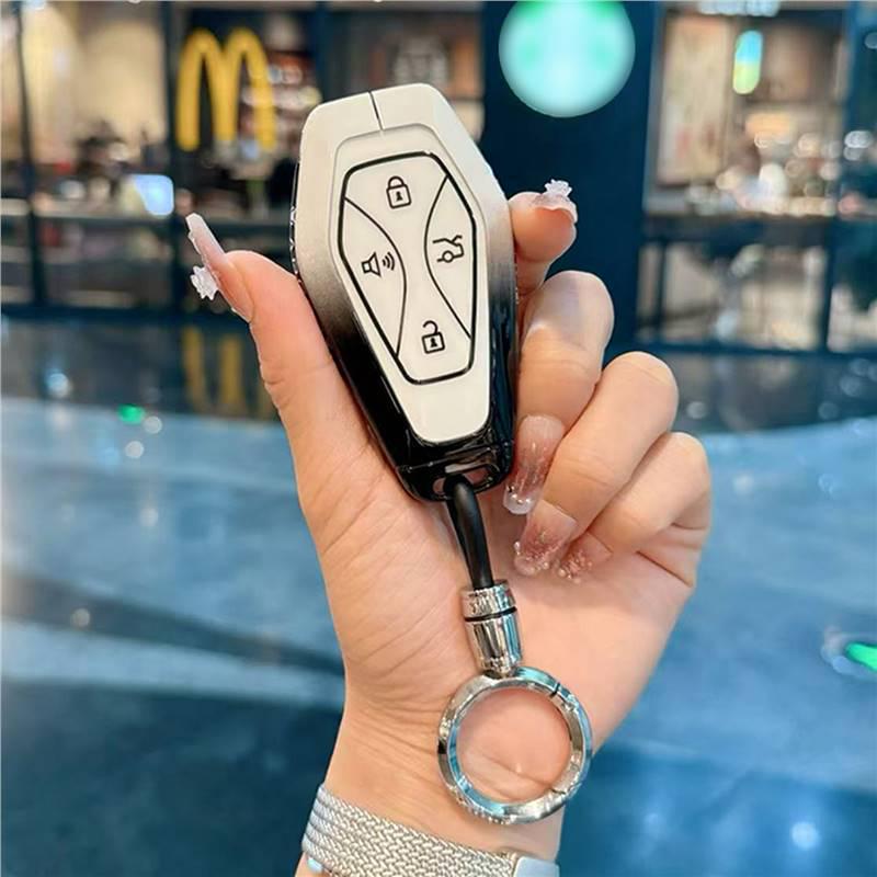 High-End Key Case Cover for 2025 ARCFOX Alpha S5 - Women's Shenxing Edition Car Modified Shell
