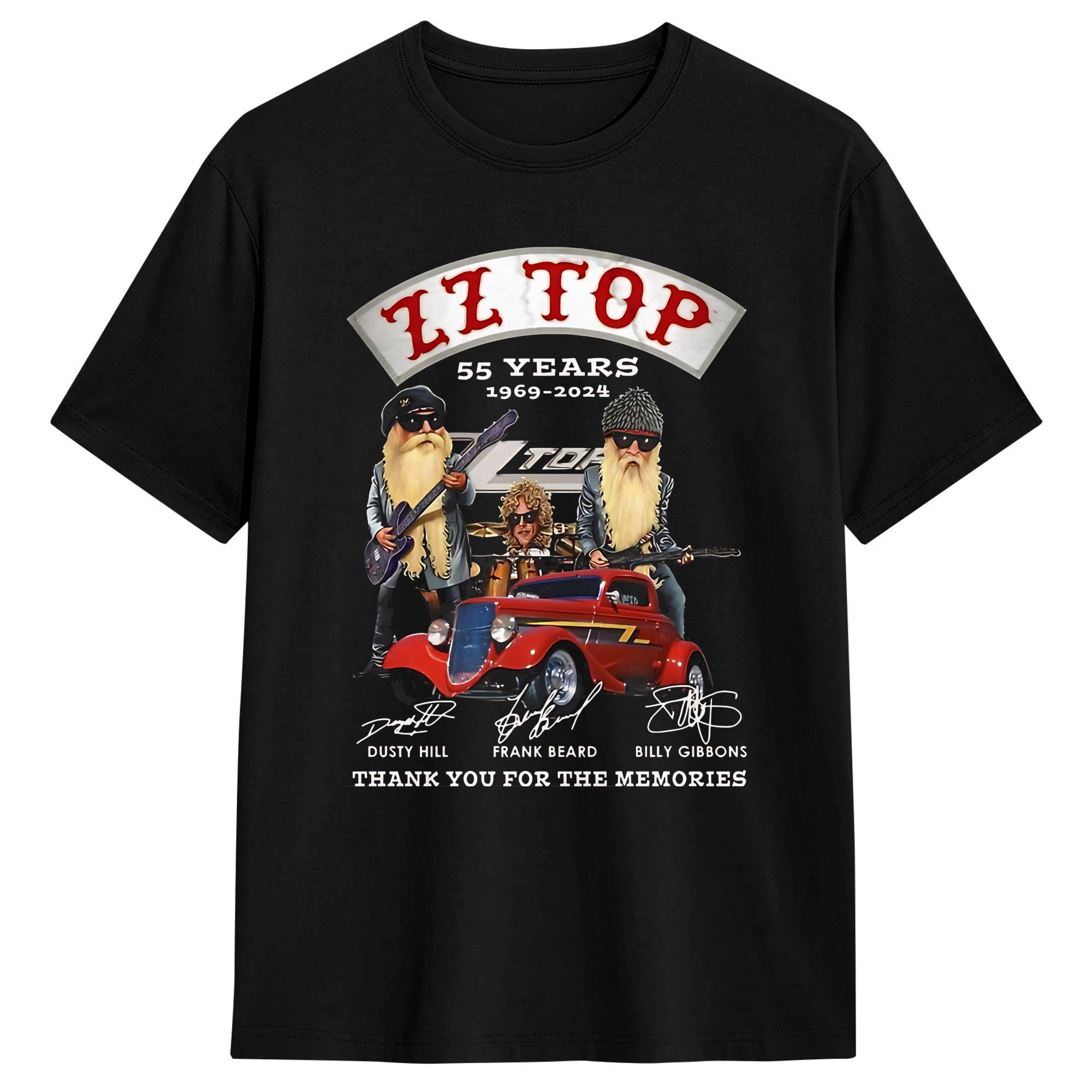 

ZZ Top Music Band T-Shirt Summer Fashion T Shirts Men s Pure Cotton O-Neck 4XL 5XL 6XL Top Tees Short Sleeve Aesthetic Tops S разноцветный