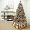 HEIXIE Luxury Flocked Snowfall Christmas Tree Set