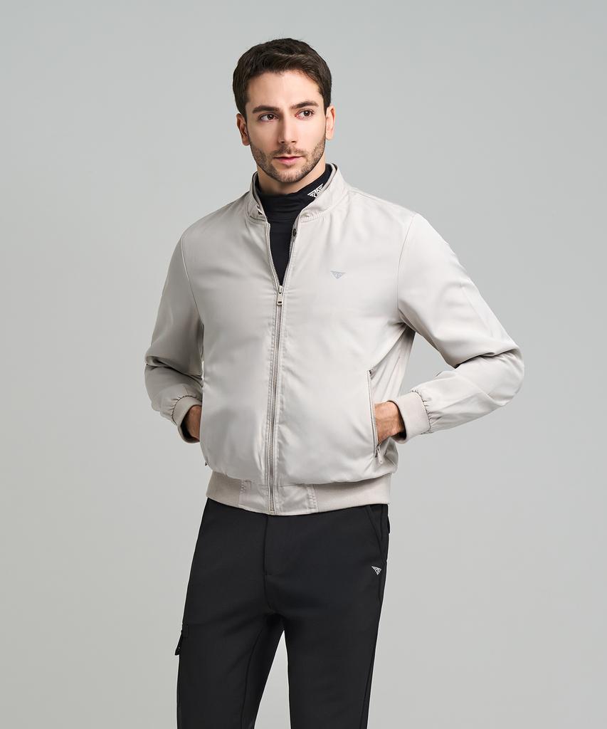 Downblow Men'S Sports Blouson Windbreaker Color Block Jumper Dbt 1860M