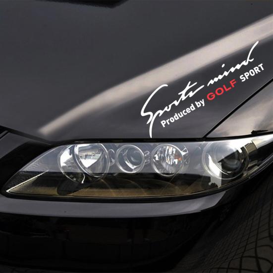 Jedinečná samolepka na dopisní auto SUV samolepicí samolepka Reflexní PET dekorace