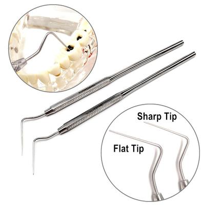 Hambaravi roostevabast terasest endodontiline sond Explorer lapik/kooniline pistikuga instrument Suuhooldus Hammaste valgendamine Hambaarsti tööriistad