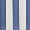 vidaXL Ersatzstoff für Markise Blau und Weiß 430x295 cm Polyester