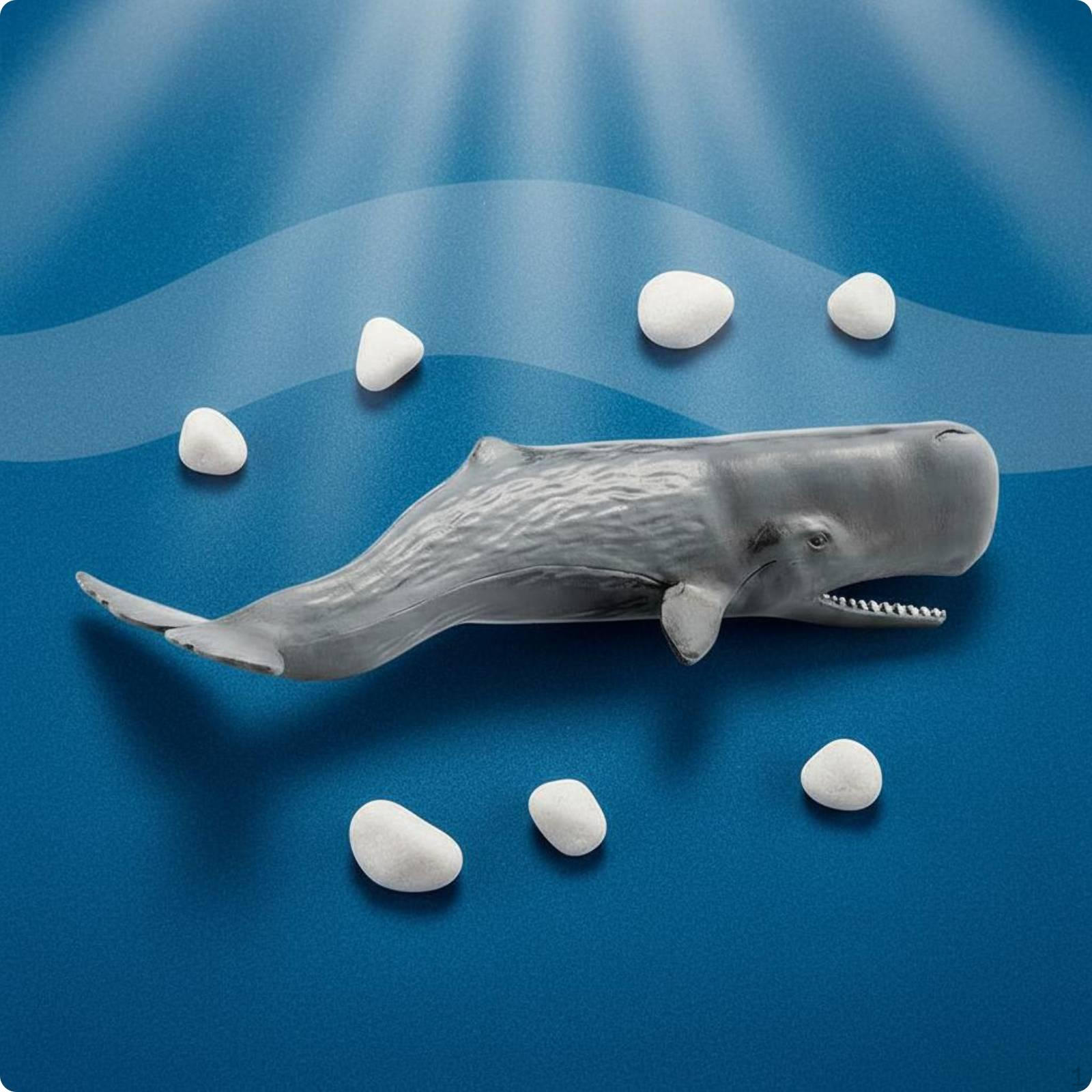 Cetacean Marine Mammal Model Educational Figurine Science Learning for