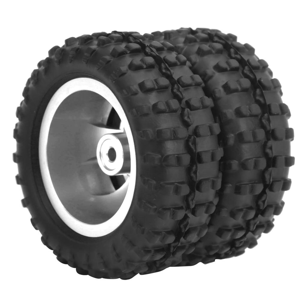 2pcs 52mm Aluminum Alloy Rr Tire Replacement Parts Fit for WPL D12 1/10 RC Truck (009)