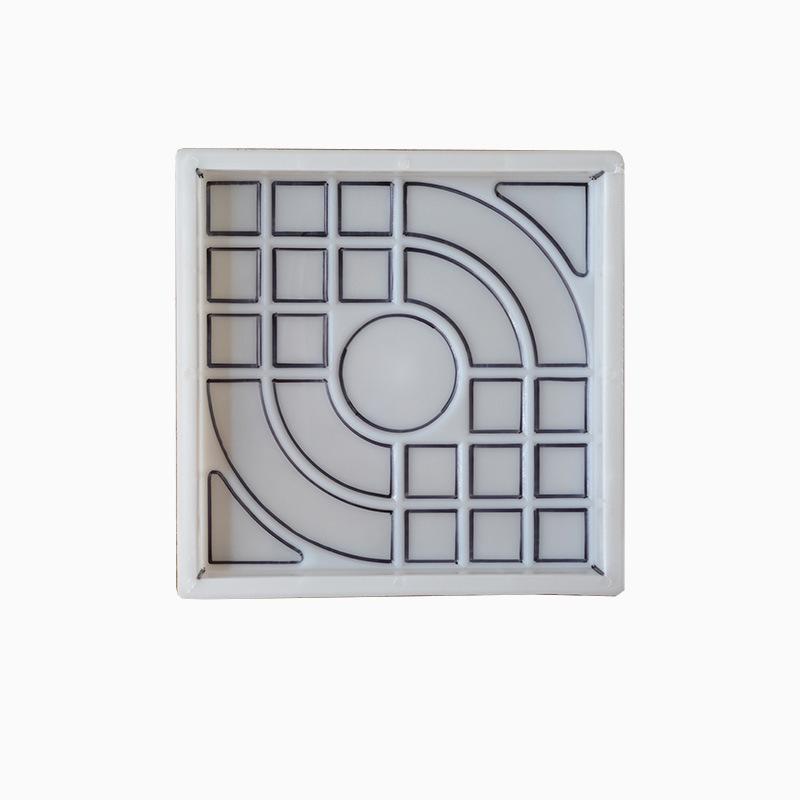 Scenic Area Precast Concrete Paving Brick Molds for Sidewalks