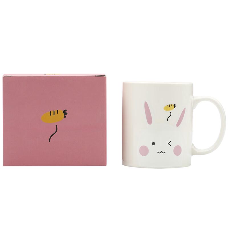 He Yu Xi Cartoon Ceramic Mug with Handle
