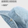 Washed Drawstring Western Cowboy Hat Children Summer Climbing Hat Sun Hat Men Sunscreen Old Retro Bucket Hat