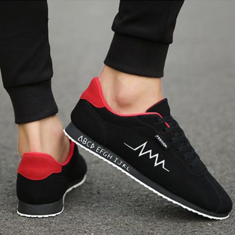 2024 Men's Sneakers Canvas Shoes Fashion Red Summer Low Comfortable Flat Vulcanized Shoes for Men Breathable Gym Man Trainers