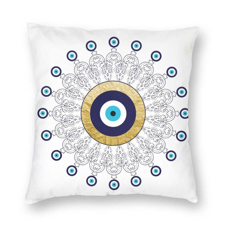 Bedroom Living Room Evil Eye Black Art Cushion Cover Mystery Spirit Pillowcase Sofa Car Pillowcase Home Decor