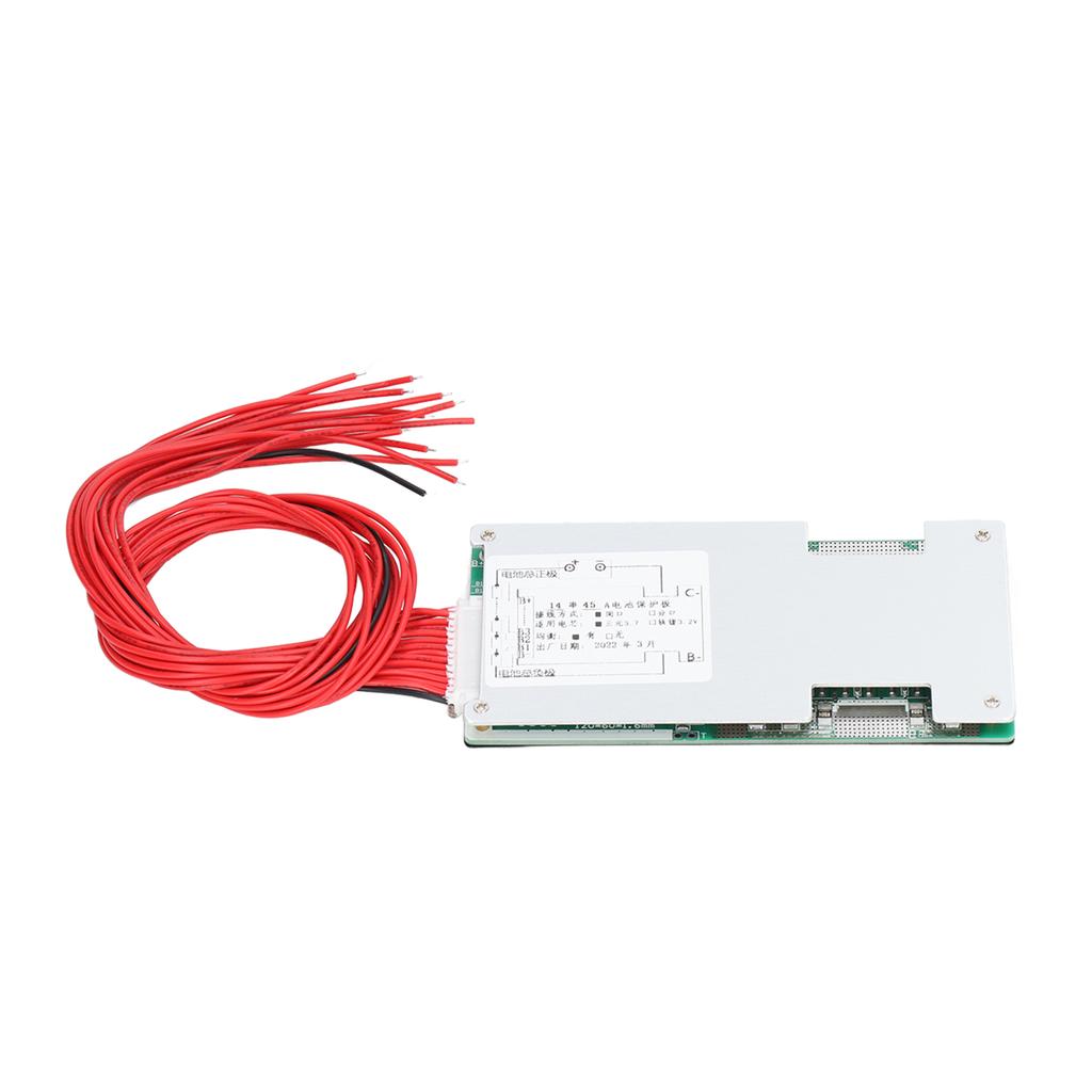 Lithium Battery Protection Board Fast Heat Dissipation 3 Anti Paint Protection Board 52V 45A 5W