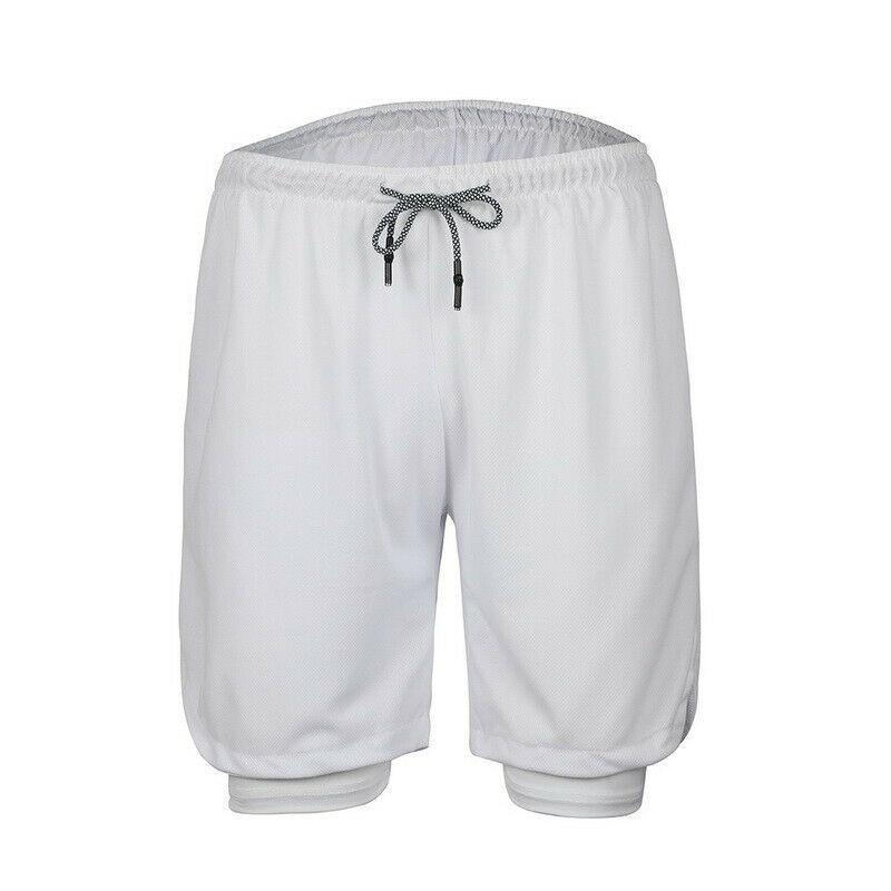 Men's Gym Fitness Bodybuilding Jogging Sport Shorts Casual Pants With Secure Pockets For Enhanced Convenience