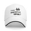 aC'est Pas La Capitale C'est Marseill Bébé Jul Baseball Caps Casual JUL Sandwich Caps Men Women Breathable Sun Hat Sport