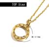 Pair Necklace Surgical Stainless Steel Diamond Gold Infinity Present Gift Close to Me Pair Accessory be engraved [Lover's] SN11-059-060 [Cannot -
