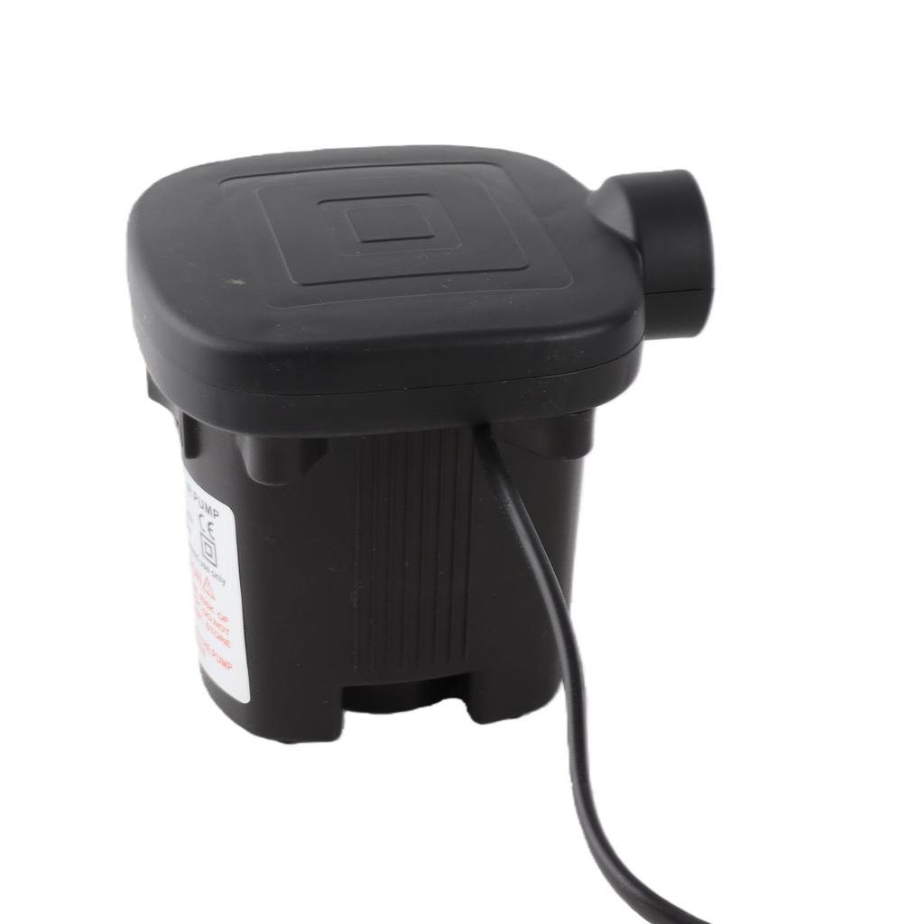 Electric Air Pump Portable Quick Fill Inflator Deflator Pump with 3 Nozzles for Inflatable Air Mattress Bed Boat