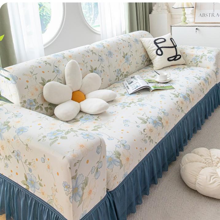 Летний Новый Универсальный Эластичный Чехол Простой и Универсальный Противоскользящий Чехол для Дивана Летний Шелковый Чехол для Дивана 90-140cm