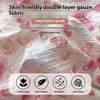 Lace Bed Four-piece Set, Skin-friendly Cloud-feeling Thin Quilt Cover, Bed Sheet Quilt Cover Three-piece Set