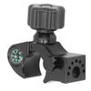 32mm Range Pole Cradle Bracket Aluminum Alloy Universal Portable Data Collector Cradle with Compass for GPS Surveying
