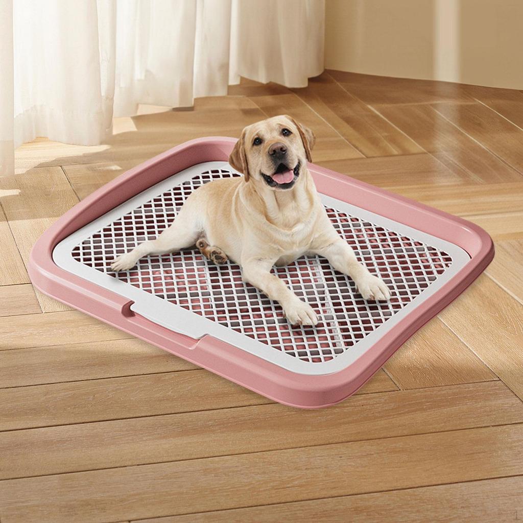 Dog Potty Training Toilet Portable Puppy Pad Holder for Dormitory Home Bunny