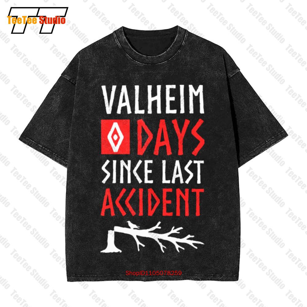 Days Since Last Accident Vintage Oversized TShirt VGQW S