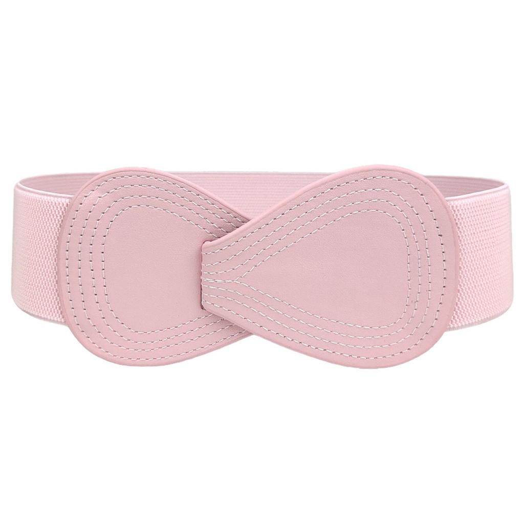 Fashionable Wide Waist Belt for Female Teens Elastic Corset Belt Waist Shaping Cincher All Matching Waist Accessories