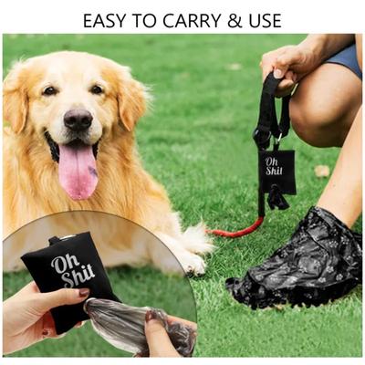 Pet Poop Bag Pets Supplies Canvas Garbage Bags Dispenser Portable Dog Poop Waste Bag Holder Outdoor Puppy Cat Outdoor Pick Up