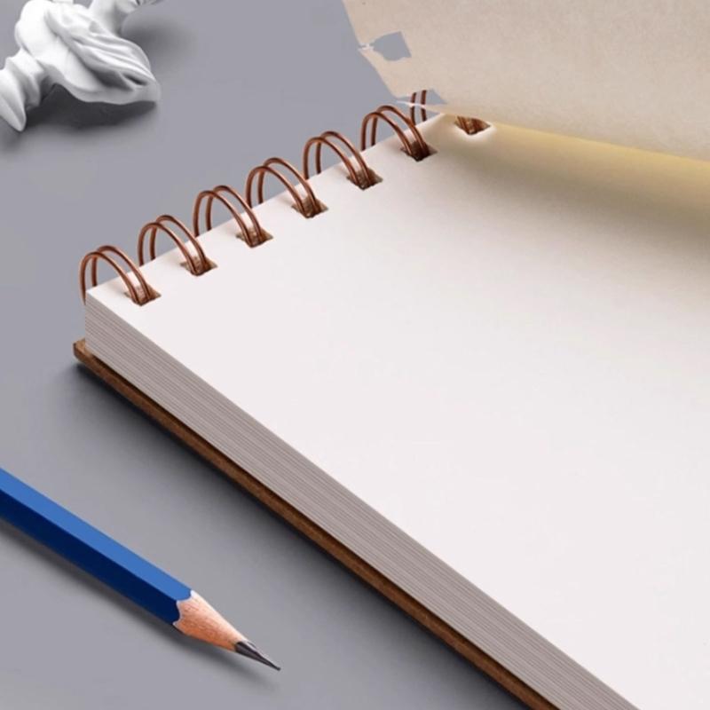 Drawing Pad Drawing Notebook 160gsm Paper Perfect For Mixed Media Sketching And Watercolor Painting Artist Grade