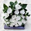Rose Plants Simulated Wedding Hotel Restaurant Room Decoration Props Photography