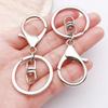 White K Alloy Multi-Style Charm Keychain & Jewelry Accessories