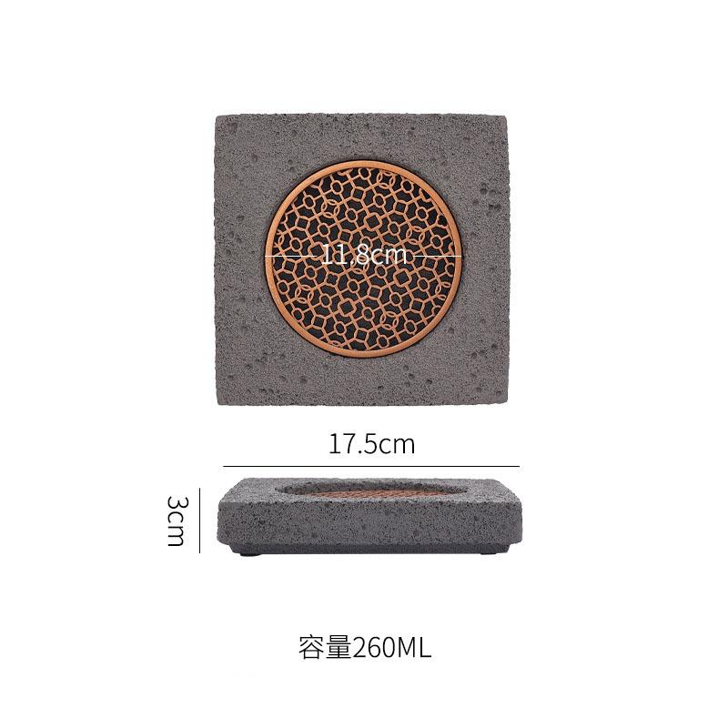 

Креативная цементная тарелка для стейков Тарелка для сухого льда Суши Сашими Тарелка для демонстрации молекулярной кухни Специальная ресторанная посуда