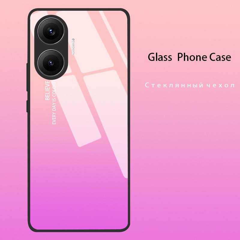 Per custodia cover Redmi Turbo 4 Pro Custodie in Vetro Temperato per Xiaomi Redmi Turbo4 Pro Turbo 3 Turbo3 Paraurti Posteriore Rigido Turbo 4Pro