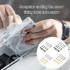 Toolless Installation PC Case Fan Screws Heavy Duty Metal Construction for Enhanceds Heat Dissipation