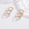 Stainless Steel Wave Rings for Women Men New Simple Design Sea Wave Shape Ring Size 5-10 Surf Wavy Jewelry Accessories